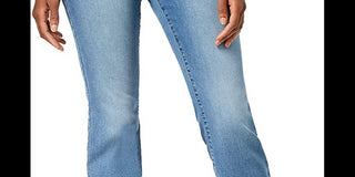 Calça jeans feminina Charter Club Prescott Bootcut, lavagem Astor, tamanho 10S