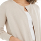 Cardigan feminino Petite Milano Charter Club, mesclado, tamanho PS