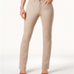 Charter Club Tummy-Slimming Straight-Leg Je Almond Latte Tamanho 10S