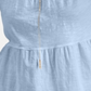 Regata de malha em camadas feminina Style &amp; CO, azul, tamanho pequeno