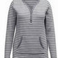 Karen Scott Top Henley Listrado Feminino Cinza Tamanho GG
