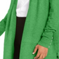 Cardigan feminino Charter Club com frente aberta Grass Blade tamanho P