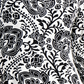 JM Collection Top feminino com estampa de mangas e ombros descobertos, preto, tamanho XX-G