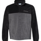 Jaqueta Columbia Steens Mountain Half-Zip Fleece Masculina, Preta/Grill, Tamanho Médio