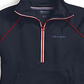 Champion Phys Ed Double Dry Half-Zip Sw Athletic Navy Tamanho XS Feminino