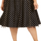 Vestido Calvin Klein Plus Size Feminino com Botinha e Preta, Tamanho 18W