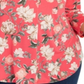 Blusa feminina Charter Club com estampa loral e gola plissada, rosa, tamanho 3X