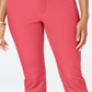 Calça curta feminina Charter Club Newport Tummy-Control vermelha tamanho 8
