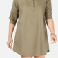 Vestido curto feminino Karen Scott, verde, tamanho X-S