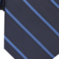 Gravata profissional Alfani Holden Silk Blend masculina, azul, tamanho único