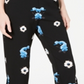 Calça Alfani Feminina Estampa Floral e Babados - Clear Sky Blooms Preta Tamanho 10