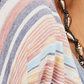 Blusa feminina Free People Combo Arielle estampada manga comprida azul tamanho XS