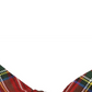 Gravata borboleta masculina xadrez Tommy Hilfiger pré-amarrada vermelha tamanho único
