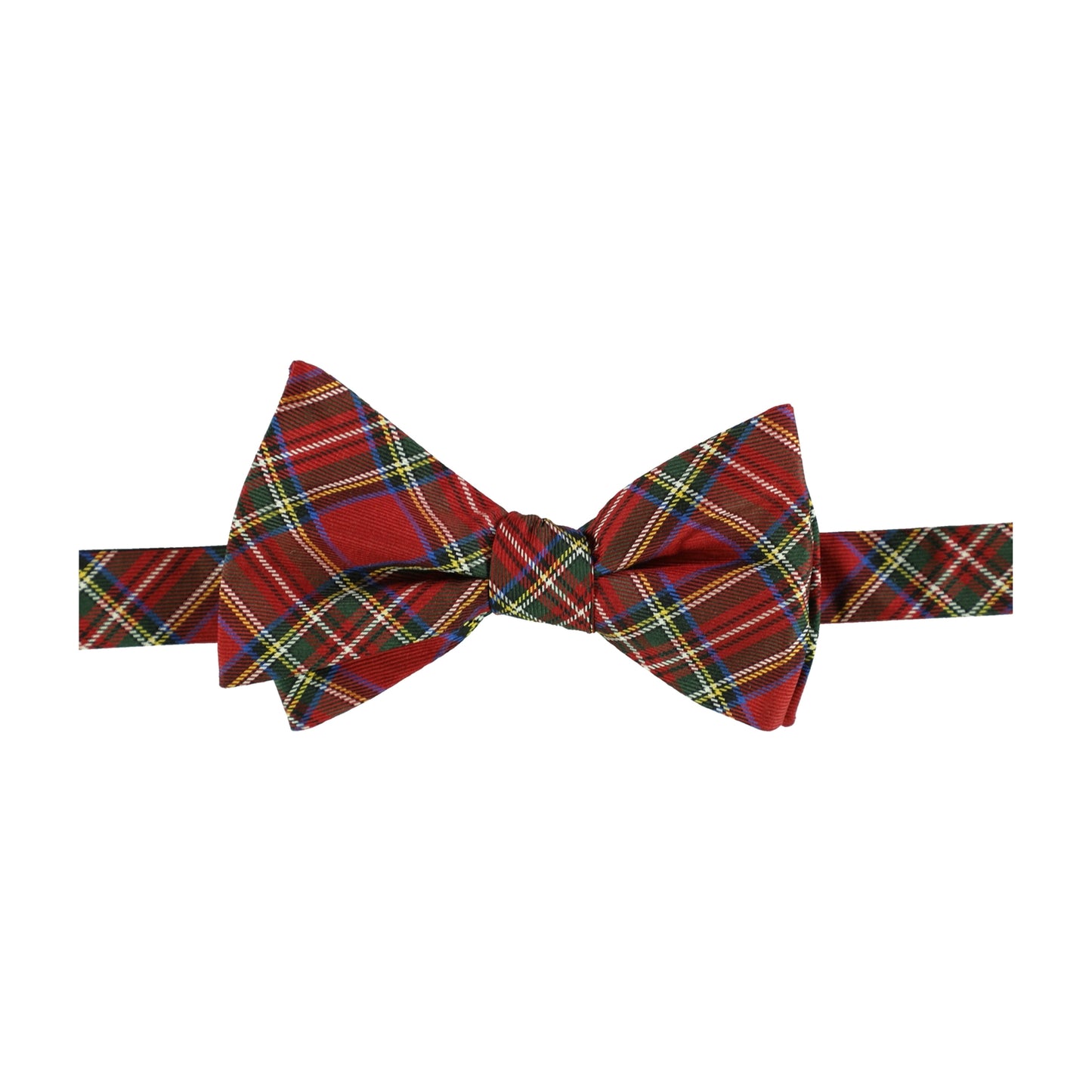 Gravata borboleta masculina xadrez Tommy Hilfiger pré-amarrada vermelha tamanho único