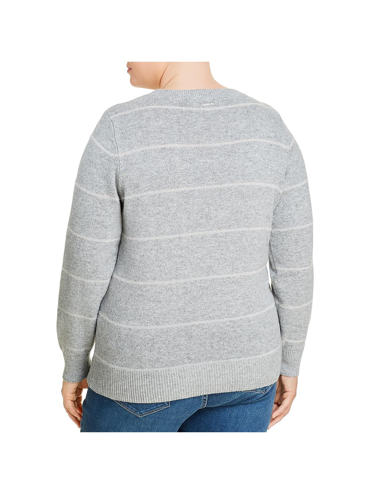 michael-kors-womens-plus-cotton-blend-crew-neck-sweater-gray-size-0x