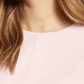 Vestido tubinho com manga comprida e pulseira Anne Klein feminino, rosa, tamanho 0
