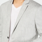 Blazer masculino Alfani, jaqueta de linho com dois botões, em espinha de peixe, marrom, tamanho extragrande