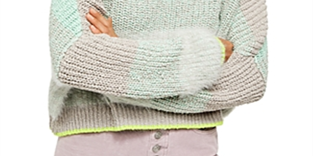 Suéter Sunbrite Feminino Free People Cinza Tamanho Médio
