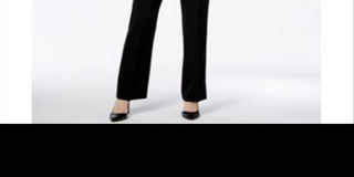 Conjunto de calça e saia feminino Anne Klein Executive Collection, 3 peças, preto, tamanho 2