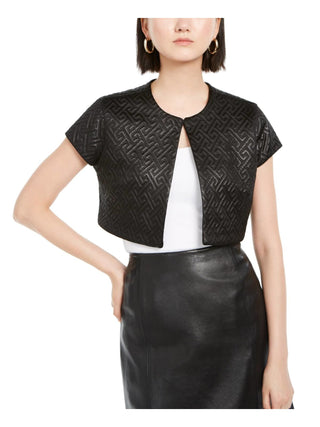 Blazer feminino acolchoado Maze da Natori, preto, pequeno