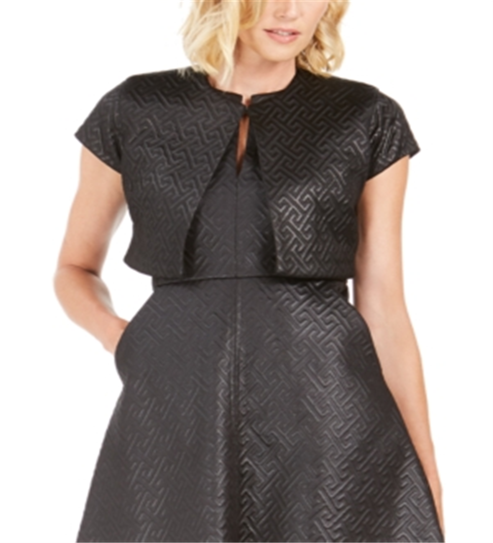 Blazer feminino acolchoado Maze da Natori, preto, pequeno