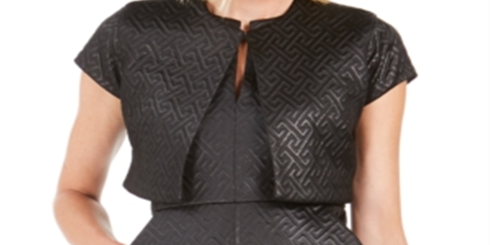 Blazer feminino acolchoado Maze da Natori, preto, pequeno