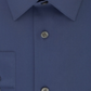Camisa social masculina Calvin Klein Classic Regular Fit Stretch Flex Collar Solid Azul Tamanho 17x36-37