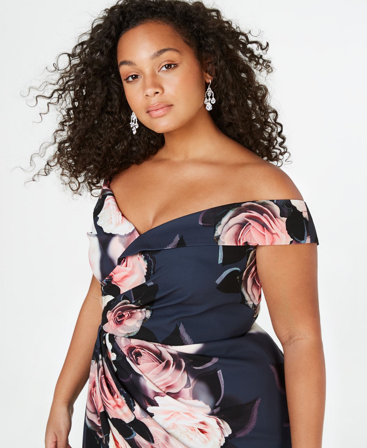 Vestido Sweet Love Feminino City Chic Preto Tamanho 18W