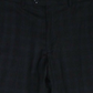 Calça social masculina Vince Camuto com estampa elástica, preta, tamanho 40x30