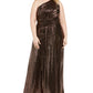 Vestido tubinho longo sem mangas Calvin Klein feminino, preto, tamanho 16W