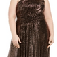 Vestido tubinho longo sem mangas Calvin Klein feminino, preto, tamanho 16W