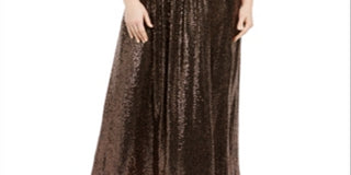 Vestido tubinho longo sem mangas Calvin Klein feminino, preto, tamanho 16W