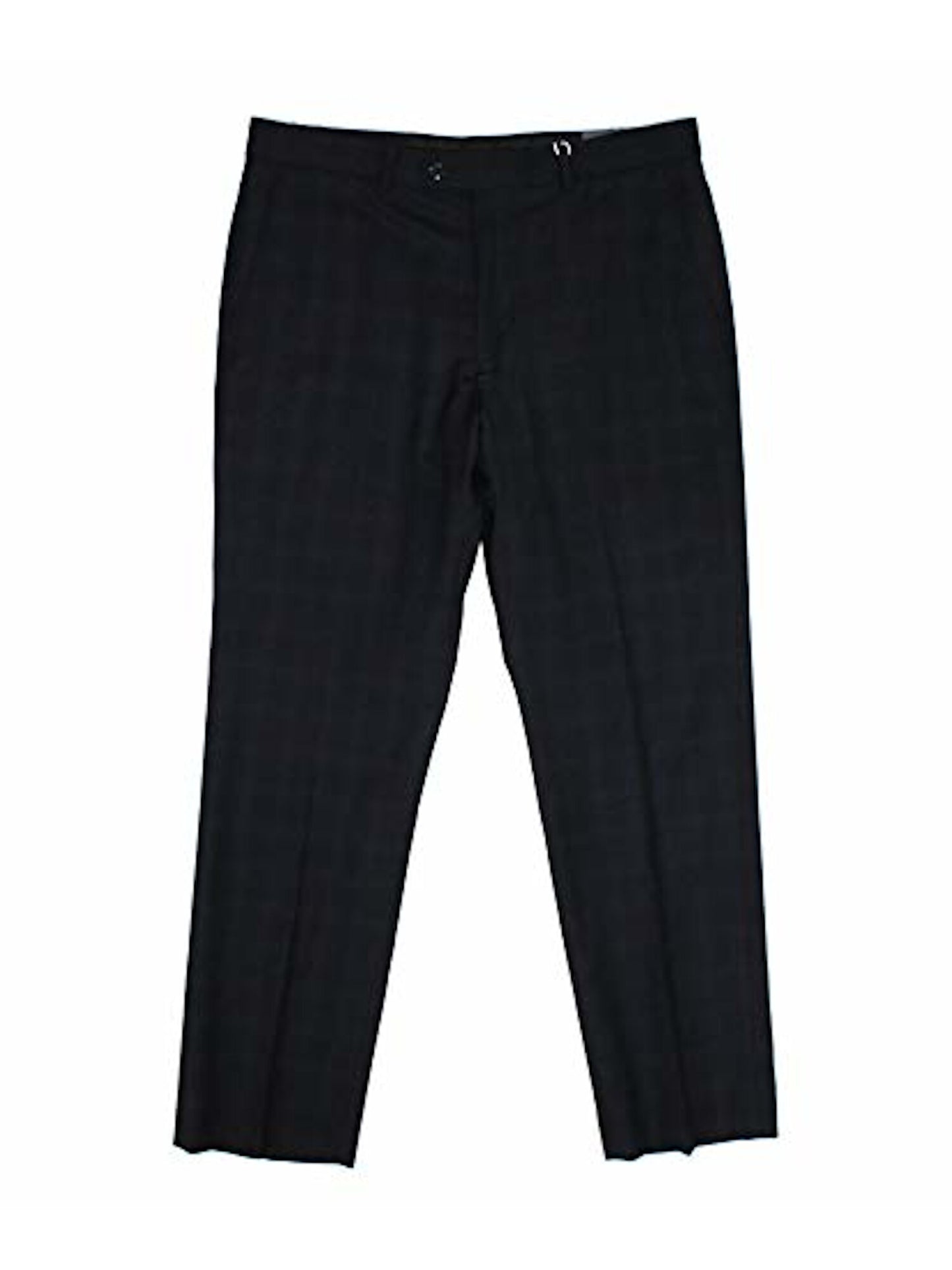 Vestido masculino slim sem rugas Vince Camuto, elástico, preto, tamanho 36x32