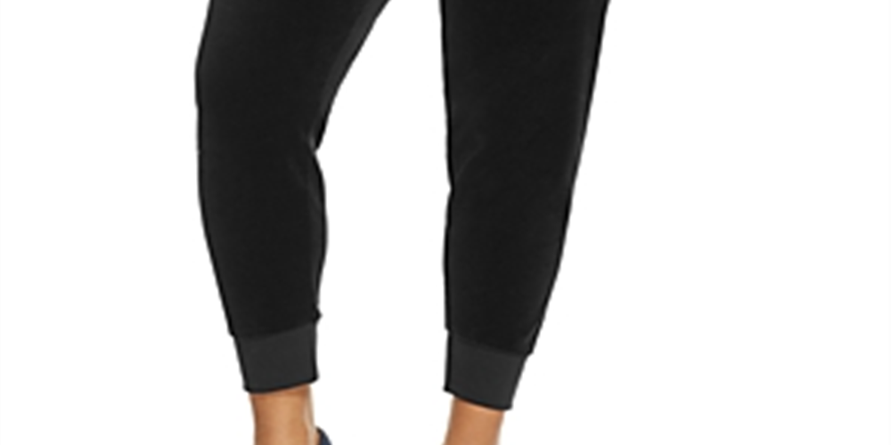 Calça de corrida Juicy Couture Plus Zuma Velour Athleisure feminina, azul marinho, tamanho GG