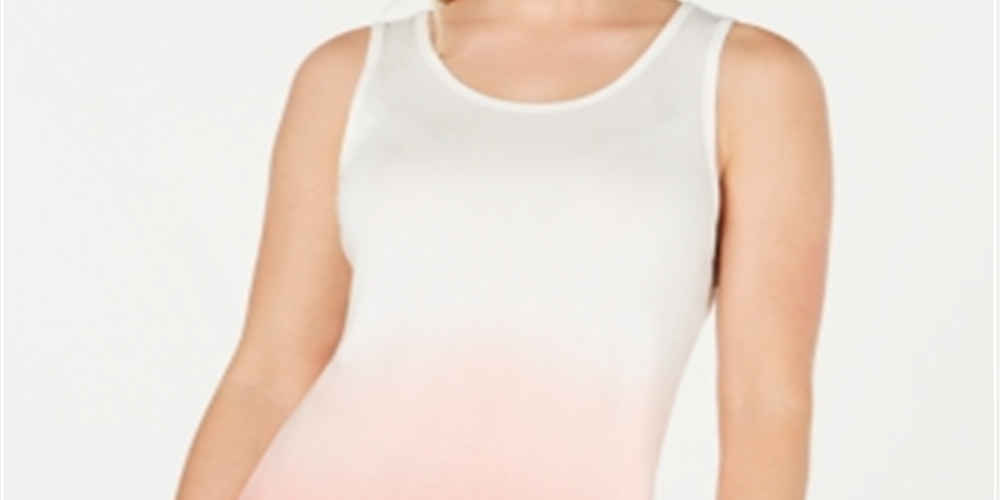 Camiseta regata fitness feminina Ideology Dip Dye rosa tamanho M