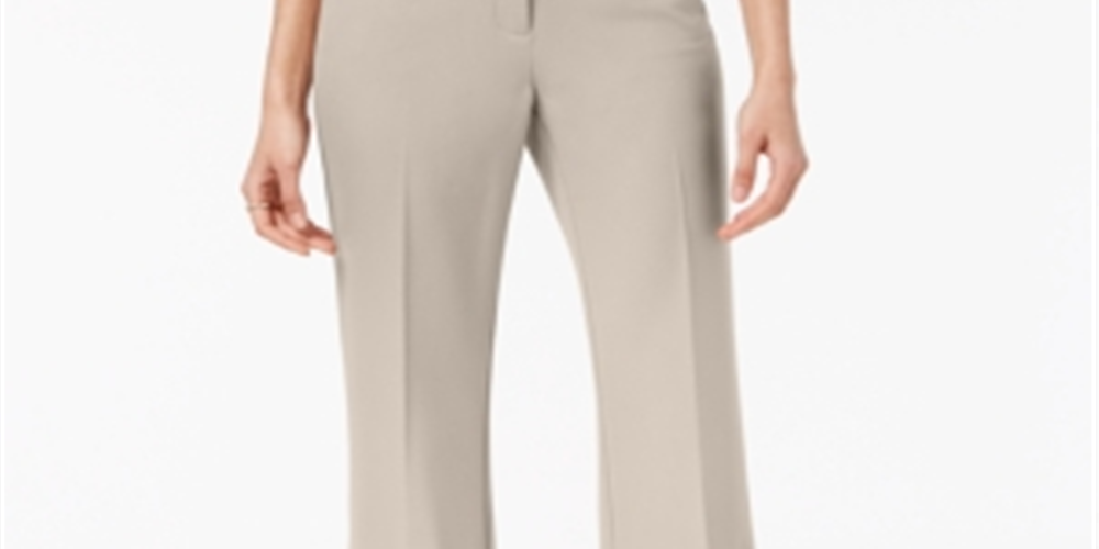 Calça Alfani Curvy Bootcut Feminina Rosa Tamanho 18