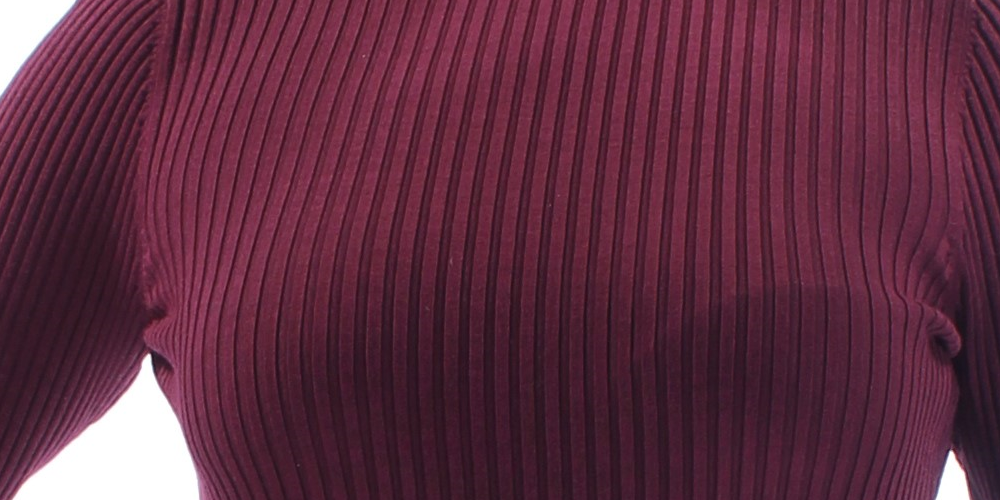 Suéter feminino INC International Concepts com gola falsa e acabamento em botões, marrom, tamanho G