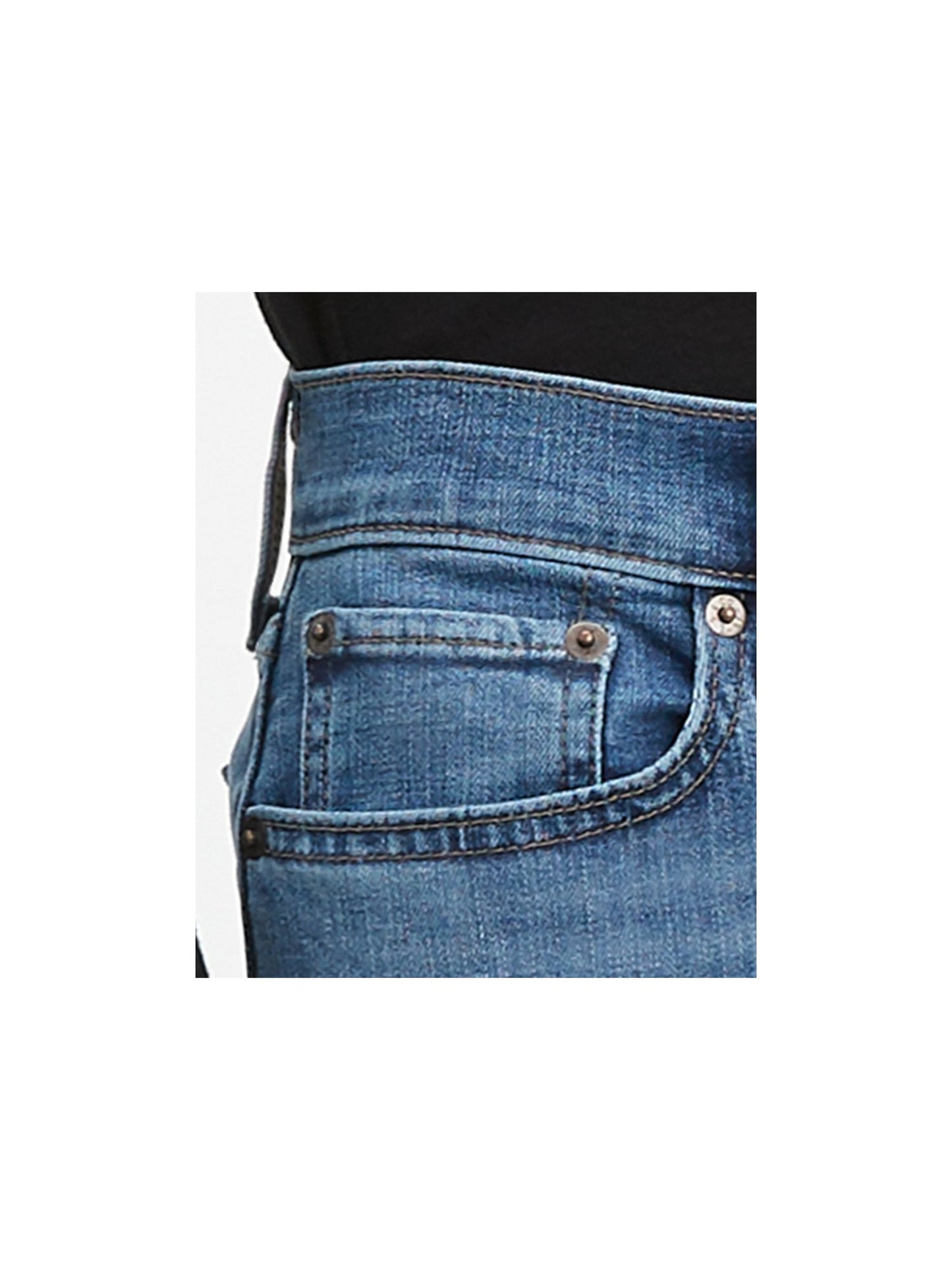 Calça jeans Levi's New Boyfriend Unrolled Feminina, Hawaii Oasis, Tamanho 31