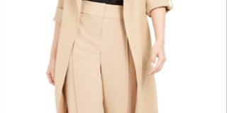 Trench coat Alfani com cinto marrom tamanho médio