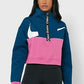 Pulôver Nike Pro Dry Feminino Azul Tamanho Grande