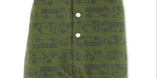 Macacão de algodão estampado com veículo de resgate Carter's Baby Boy, tamanho verde, para recém-nascido