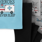 Conjunto de pijamas de algodão Carter's Baby Boy's 4 peças Heroes Never Sleep - Cinza, tamanho 6 meses