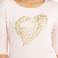 Top feminino com estampa metálica Thalia Sodi, rosa, tamanho XX-G