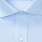 Camisa social masculina slim fit elástica Lauren Ralph Lauren, azul, tamanho 14,5 x 32-33