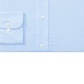 Camisa social masculina slim fit elástica Lauren Ralph Lauren, azul, tamanho 14,5 x 32-33