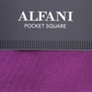 Lenço de bolso Alfani masculino em sarja de seda rosa tamanho regular