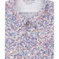 Camisa social estampada Calvin Klein Extreme Slim Fit masculina vermelha tamanho P (14-14/5)