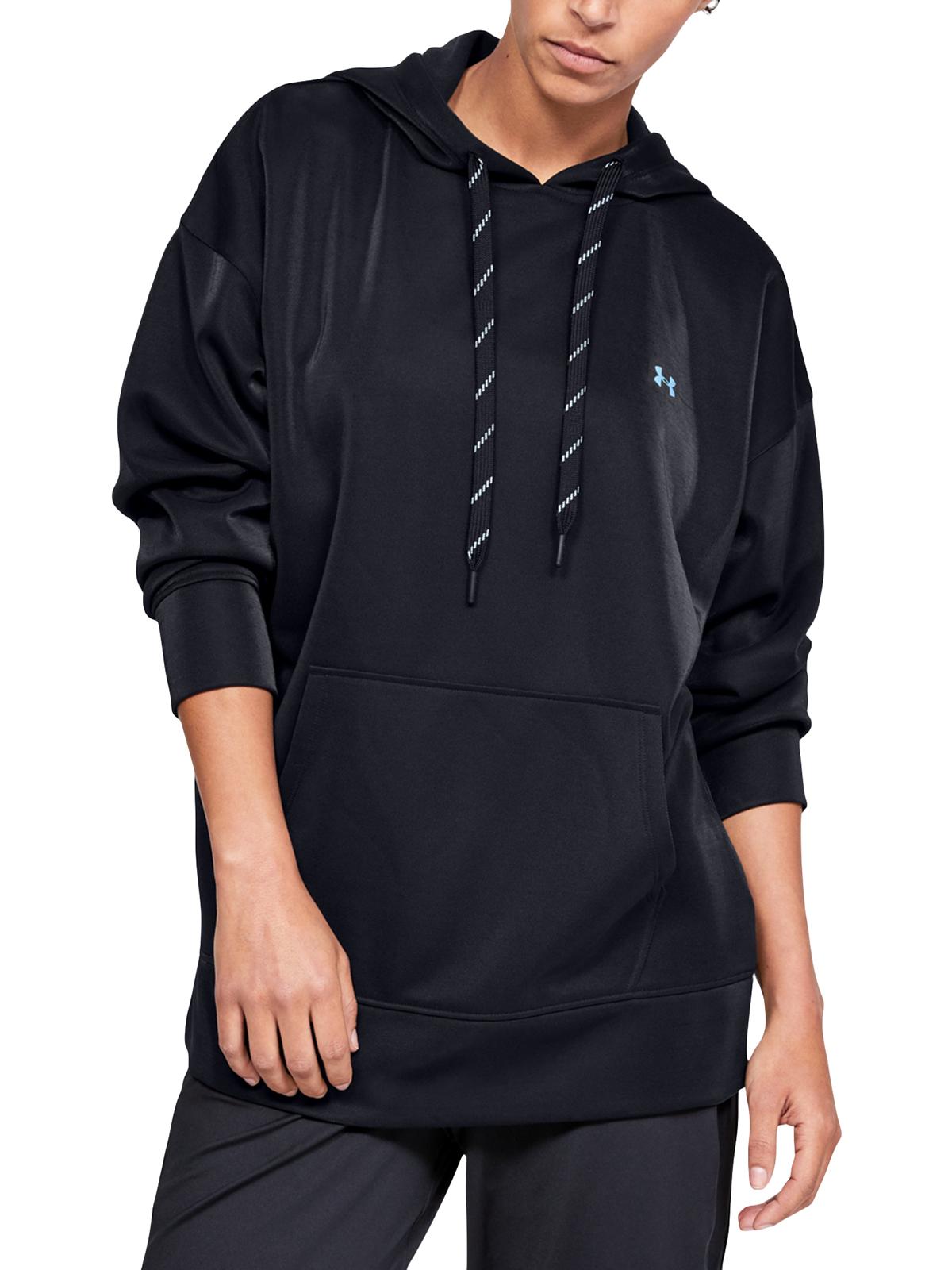 Moletom Under Armour Fitness Running Feminino Preto Tamanho Médio