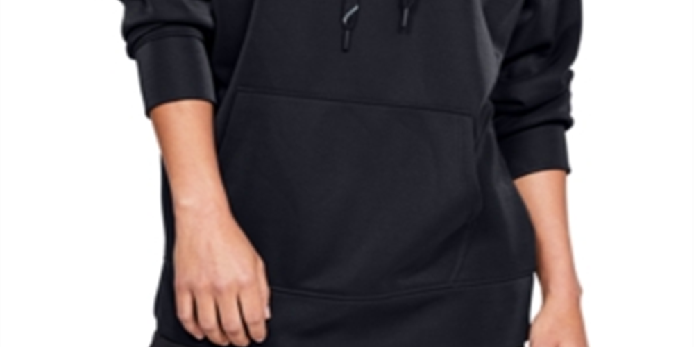Moletom Under Armour Fitness Running Feminino Preto Tamanho Médio
