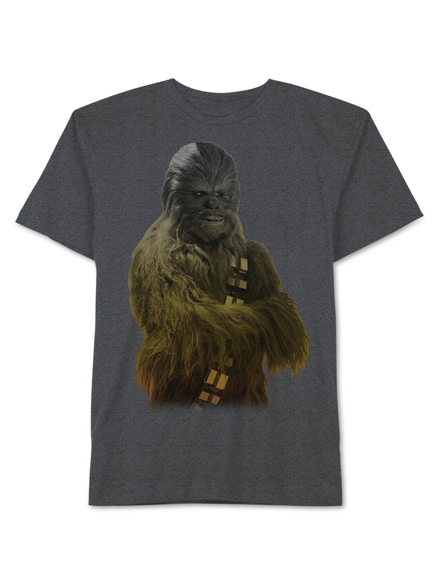 Camiseta masculina Star Wars Chewbacca Ombre Graphic - Cinza, tamanho GG